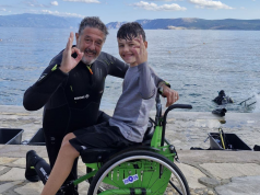 Tauchen mit Handicap: Schwerelosigkeit für alle